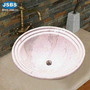 Round Marble Basin, JS-WB014